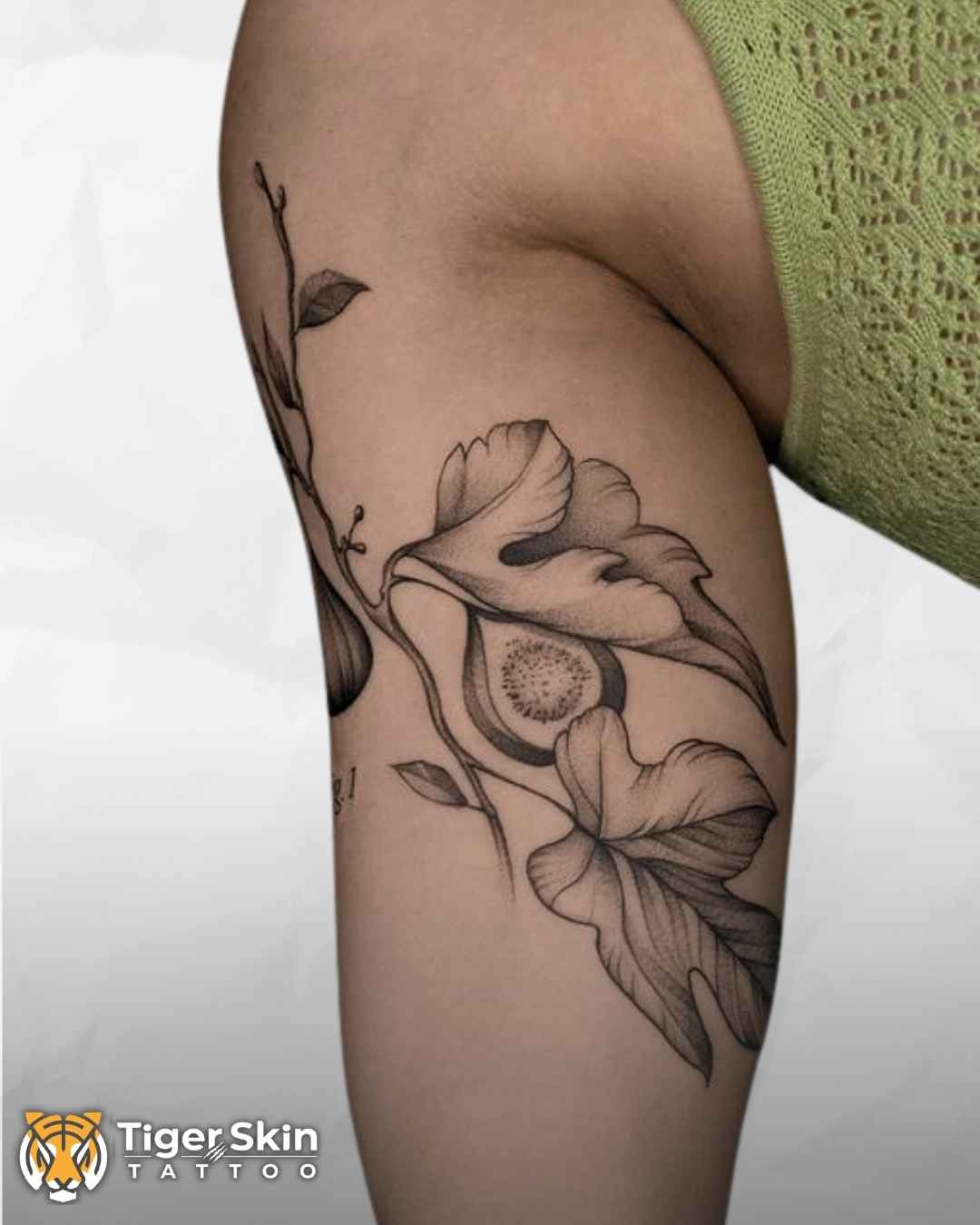 Black & Grey tattoo Thane by Tiger Skin