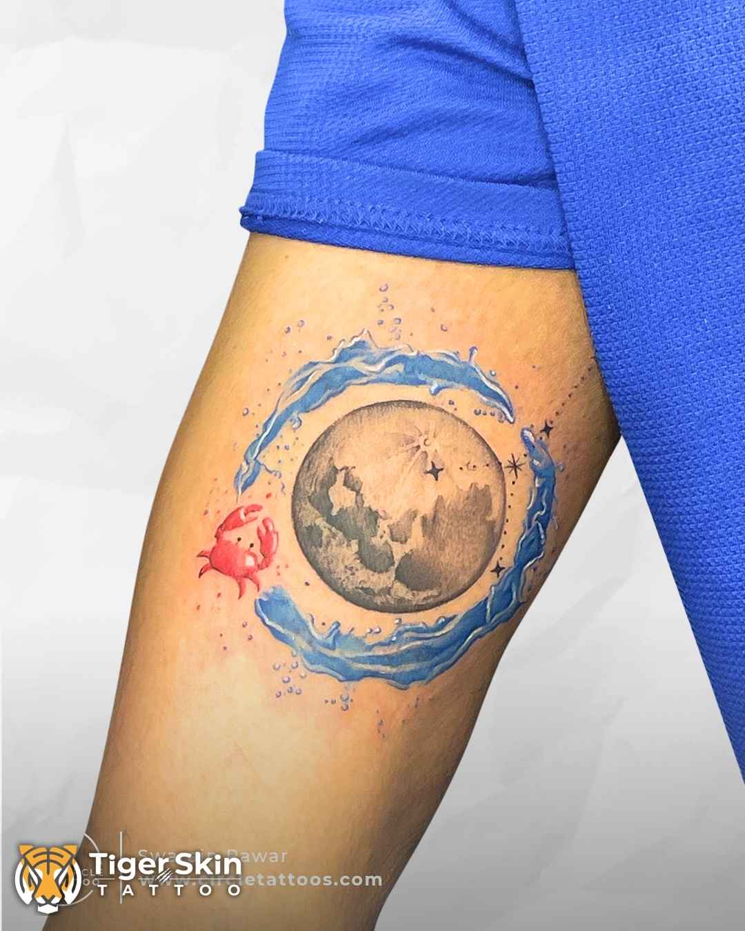 Colour tattoo Thane by Tiger Skin