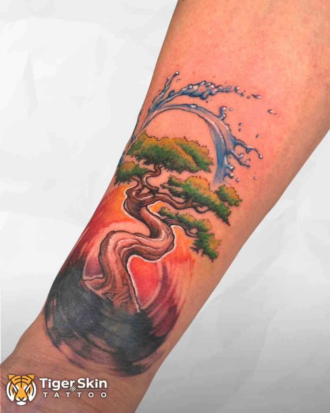 Colour tattoo Thane by Tiger Skin