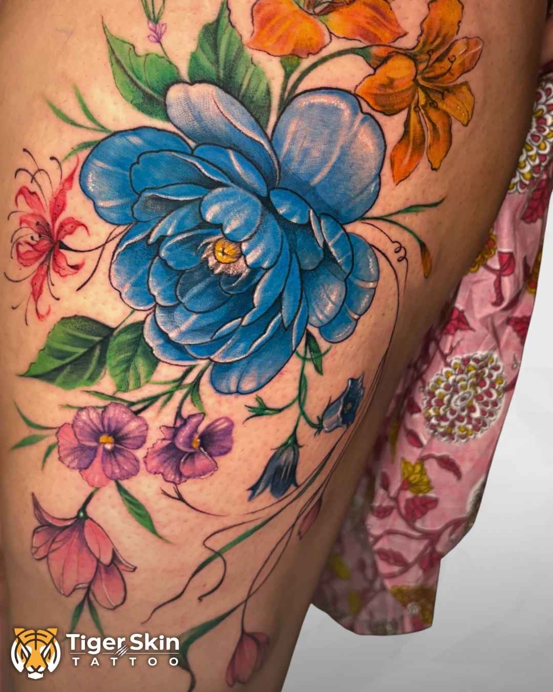 Colour tattoo Thane by Tiger Skin