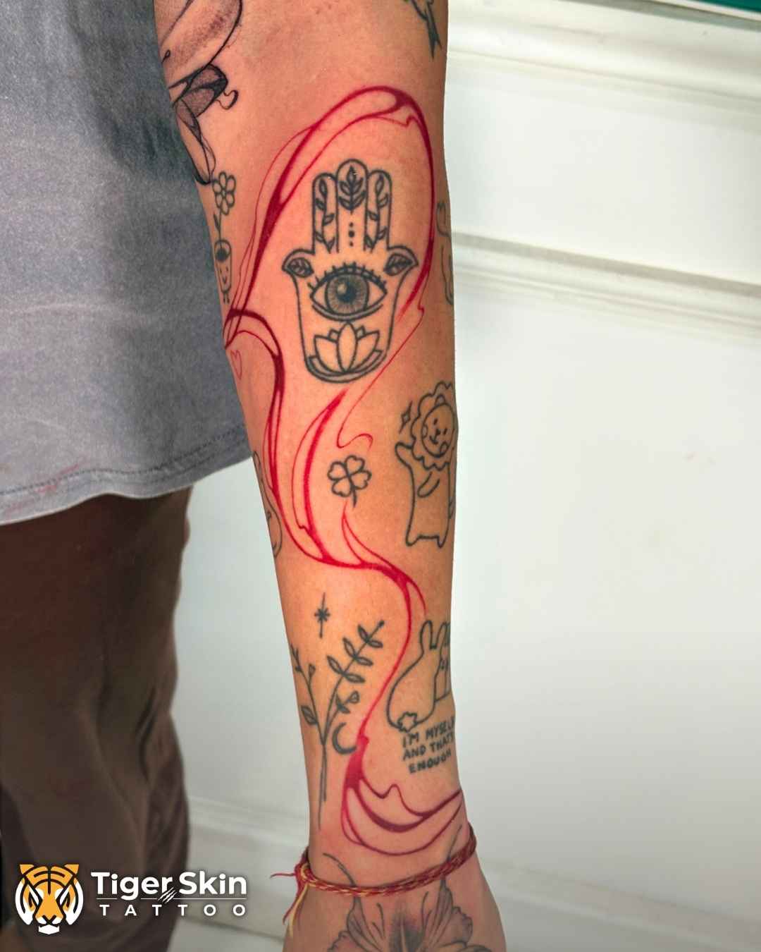 Colour tattoo Thane by Tiger Skin