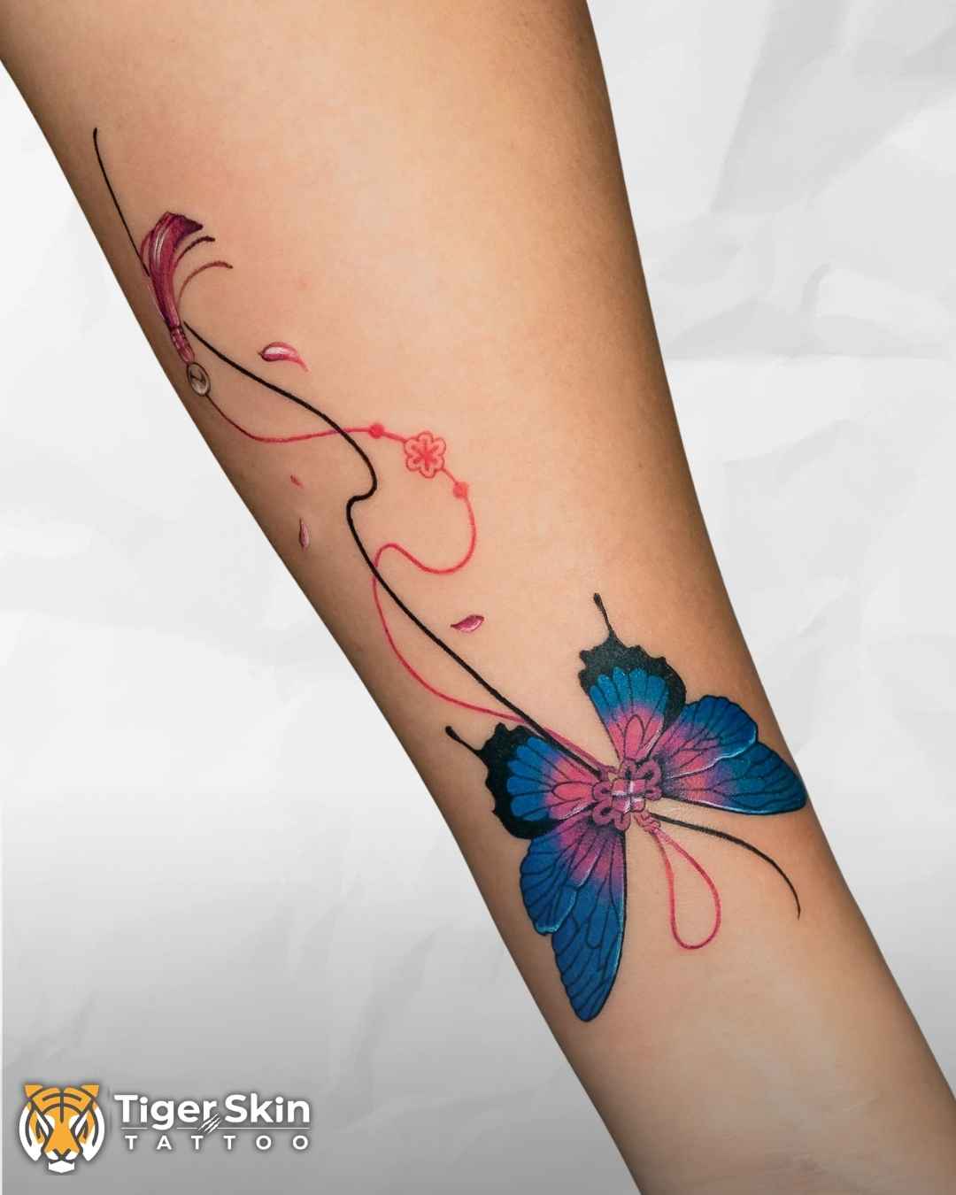 Colour tattoo Thane by Tiger Skin