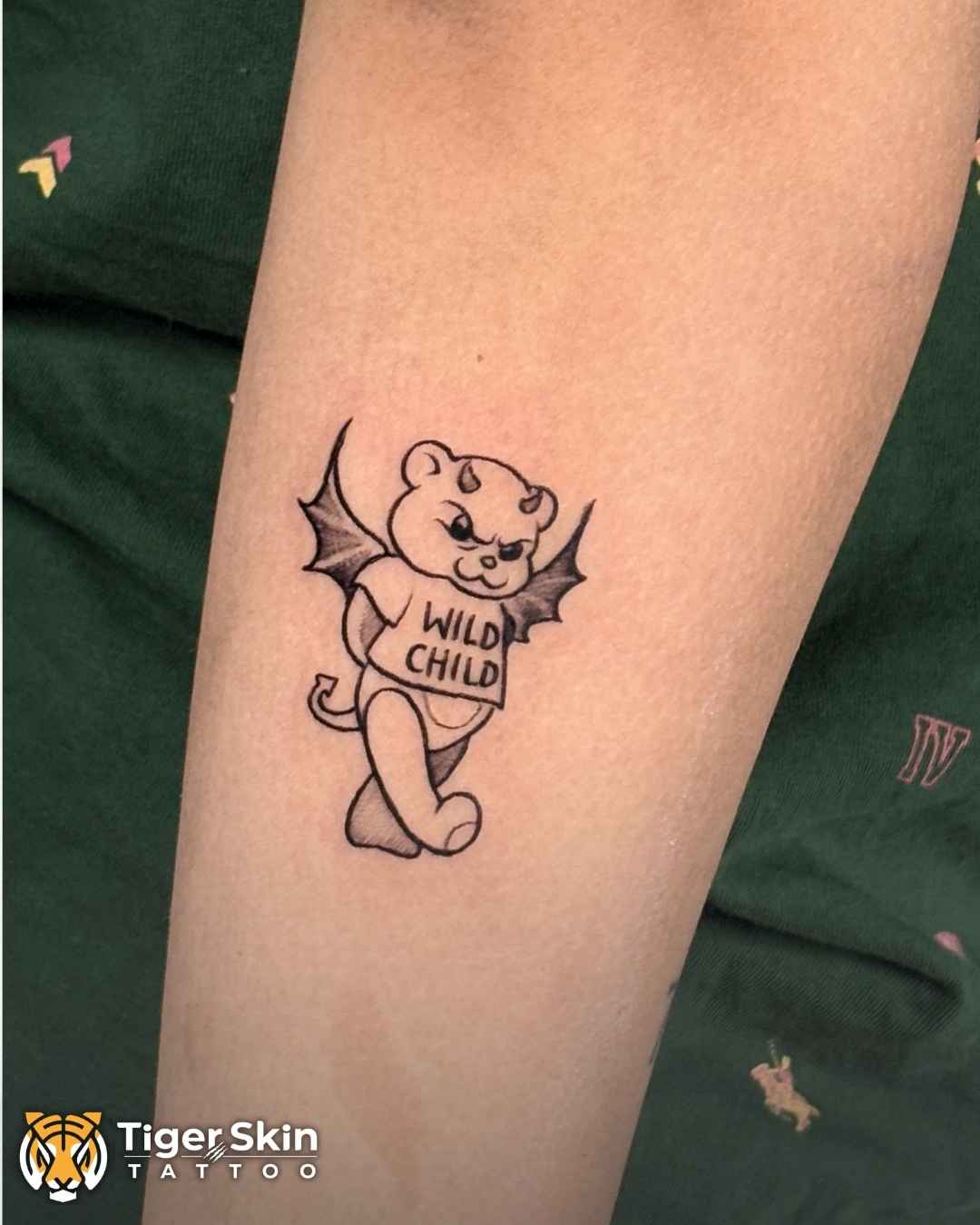 Fine Line tattoo Thane by Tiger Skin