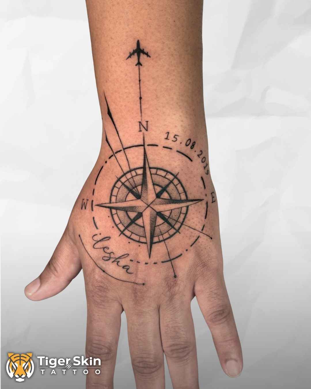 Fine Line tattoo Thane by Tiger Skin
