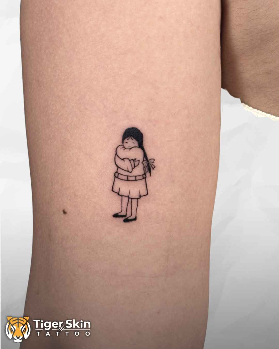 Fine Line tattoo Thane by Tiger Skin