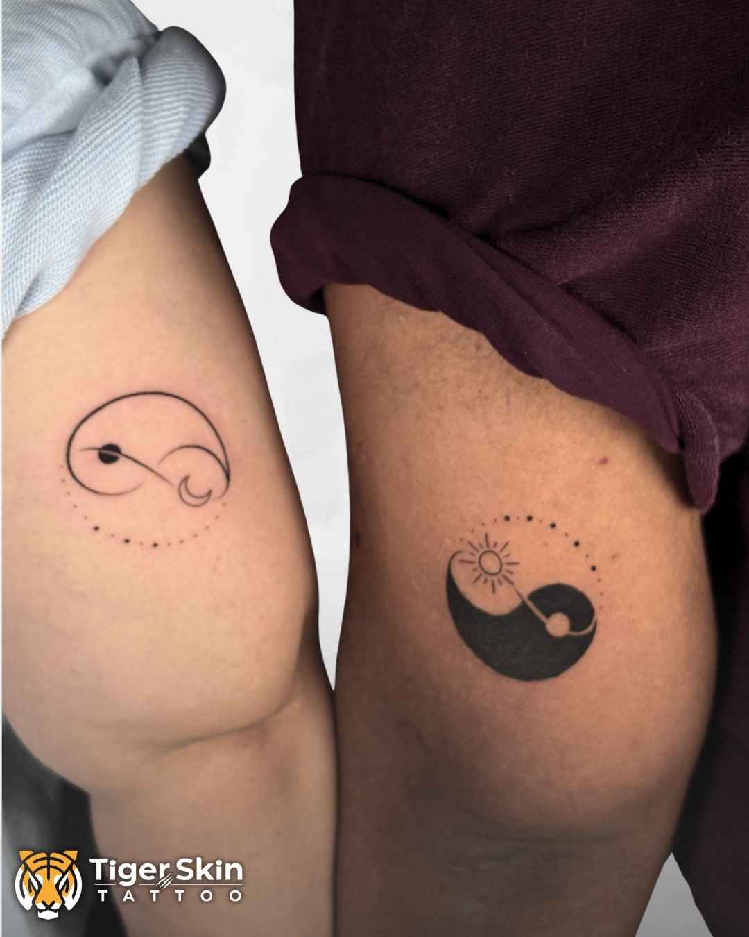 Fine Line tattoo Thane by Tiger Skin