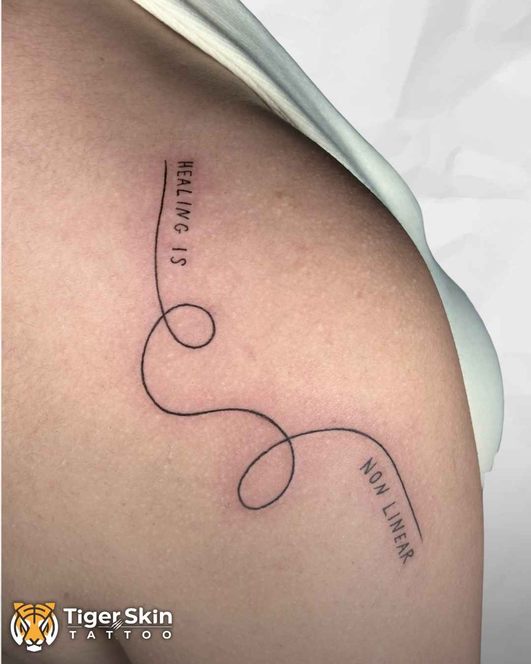Fine Line tattoo Thane by Tiger Skin
