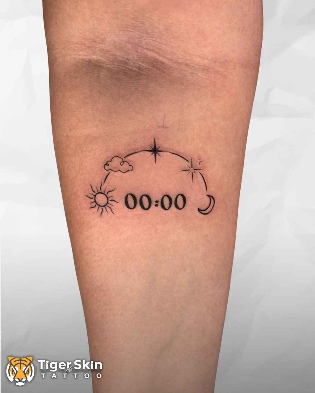 Fine Line tattoo Thane by Tiger Skin