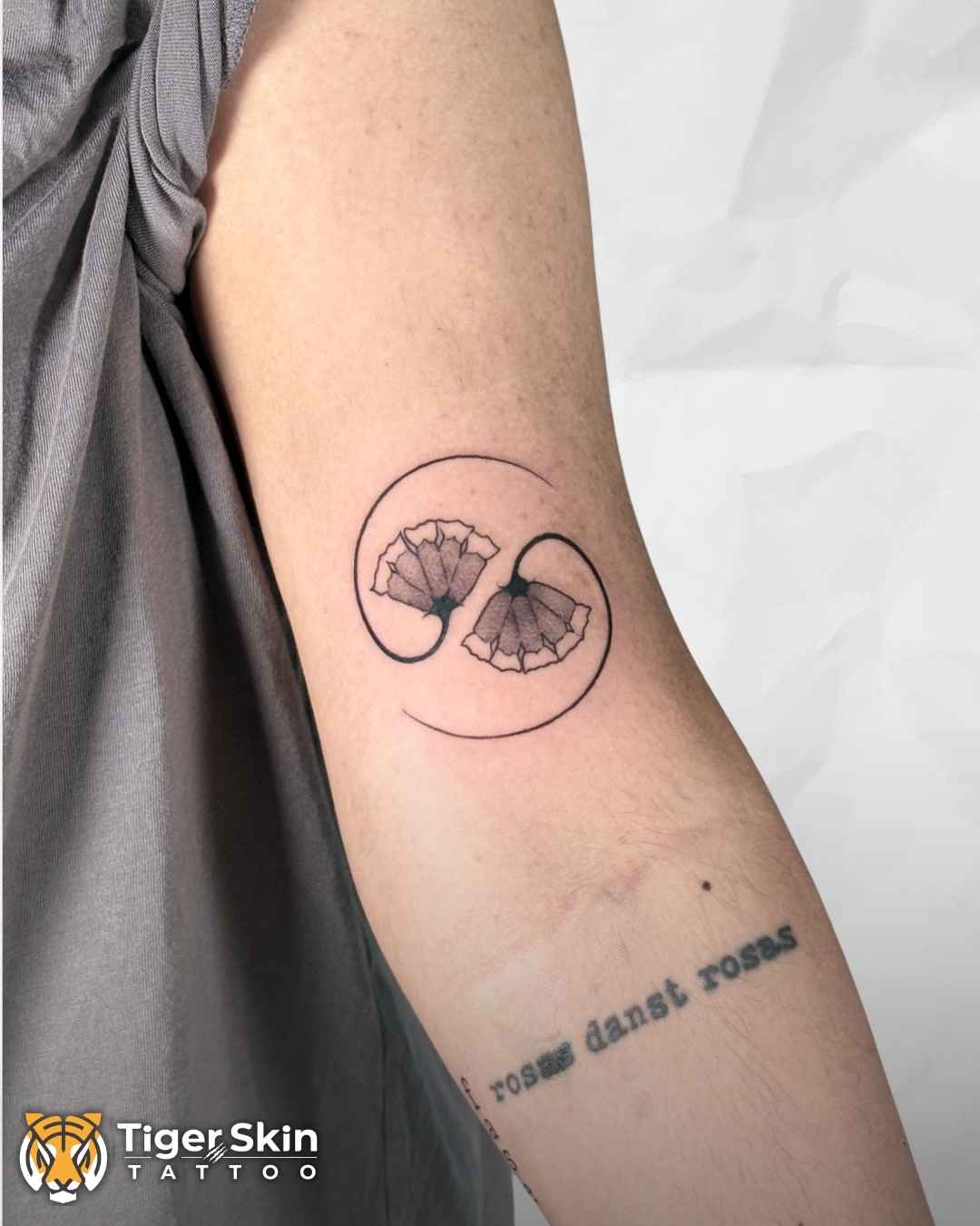 Fine Line tattoo Thane by Tiger Skin