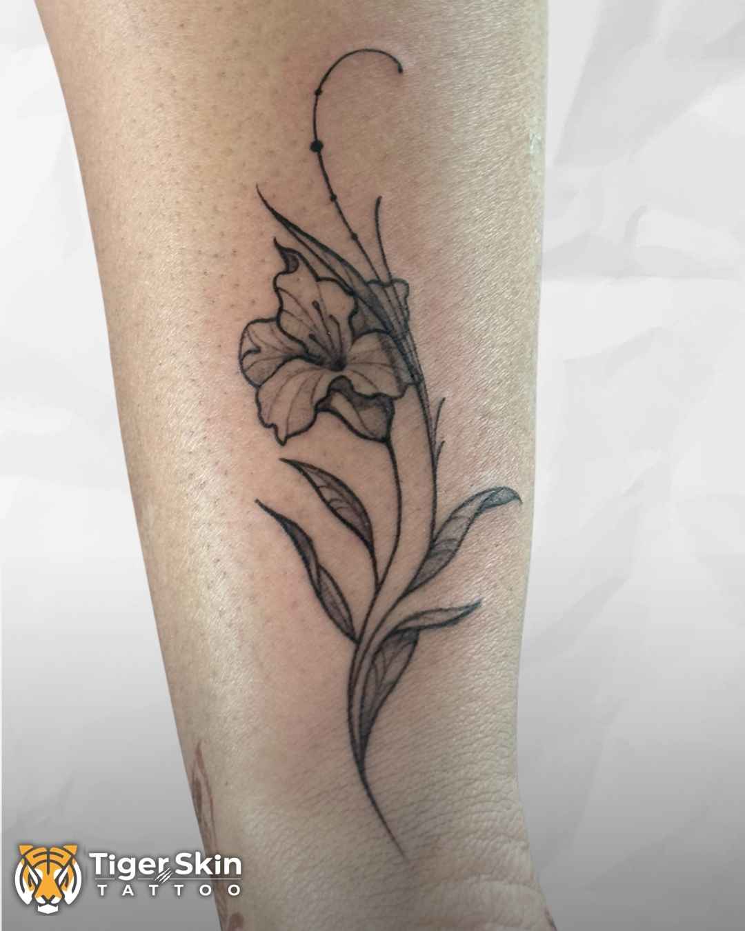 Fine Line tattoo Thane by Tiger Skin
