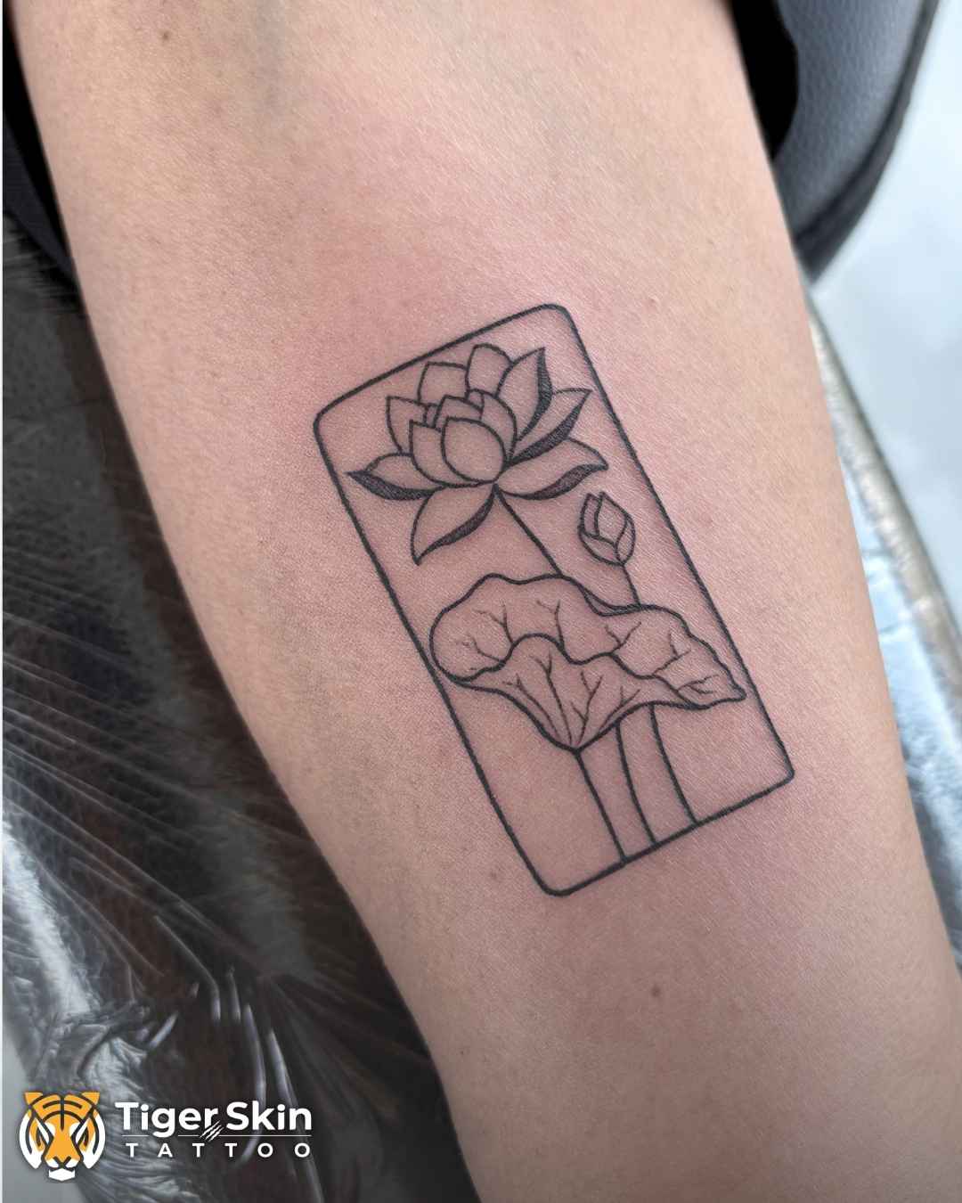 Fine Line tattoo Thane by Tiger Skin