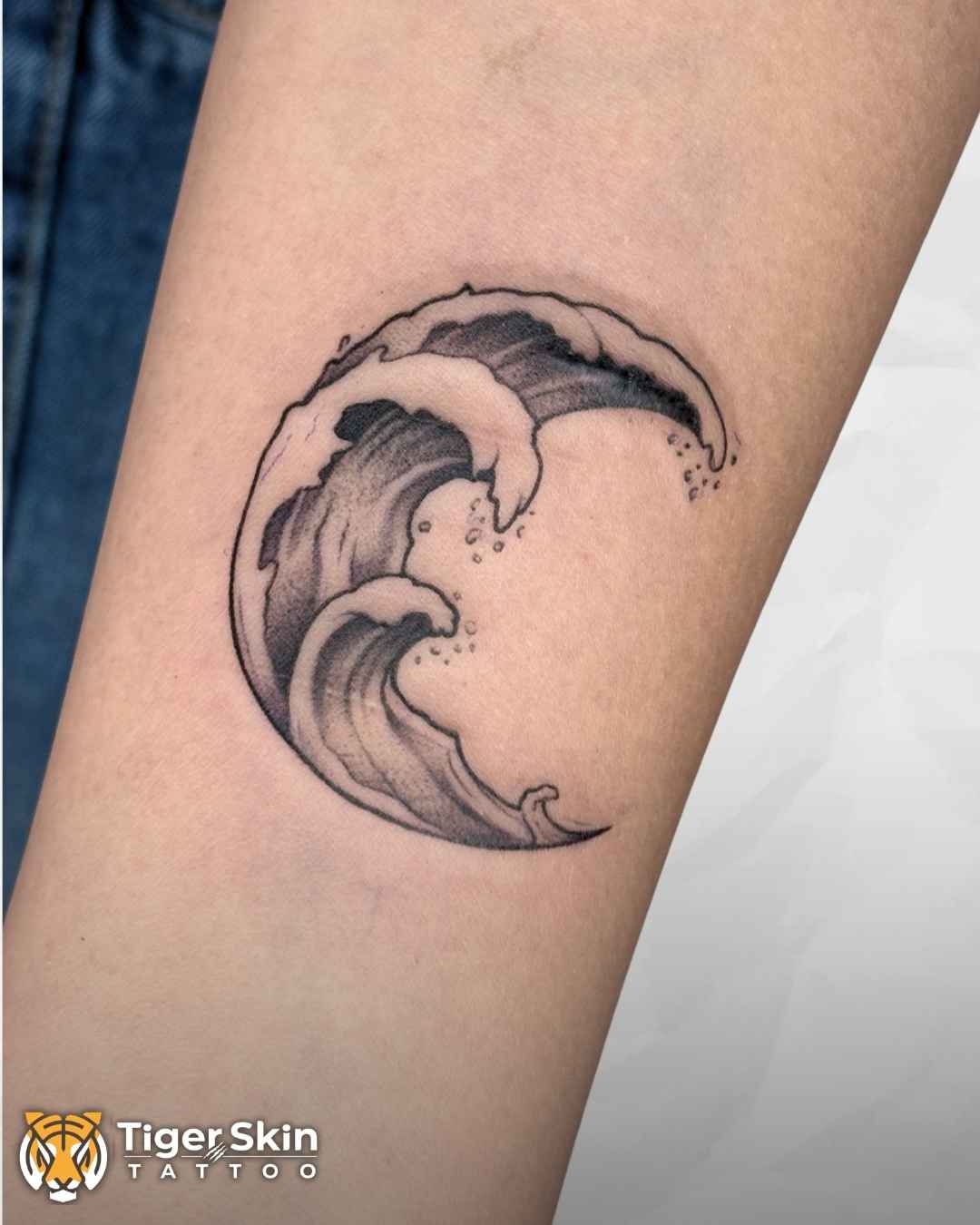 Fine Line tattoo Thane by Tiger Skin