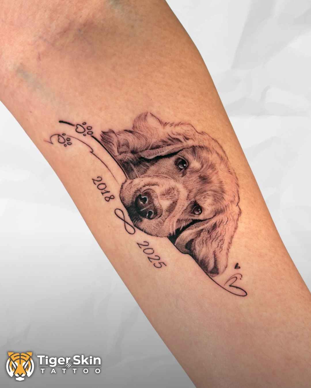 Pet Portraits tattoo Thane by Tiger Skin
