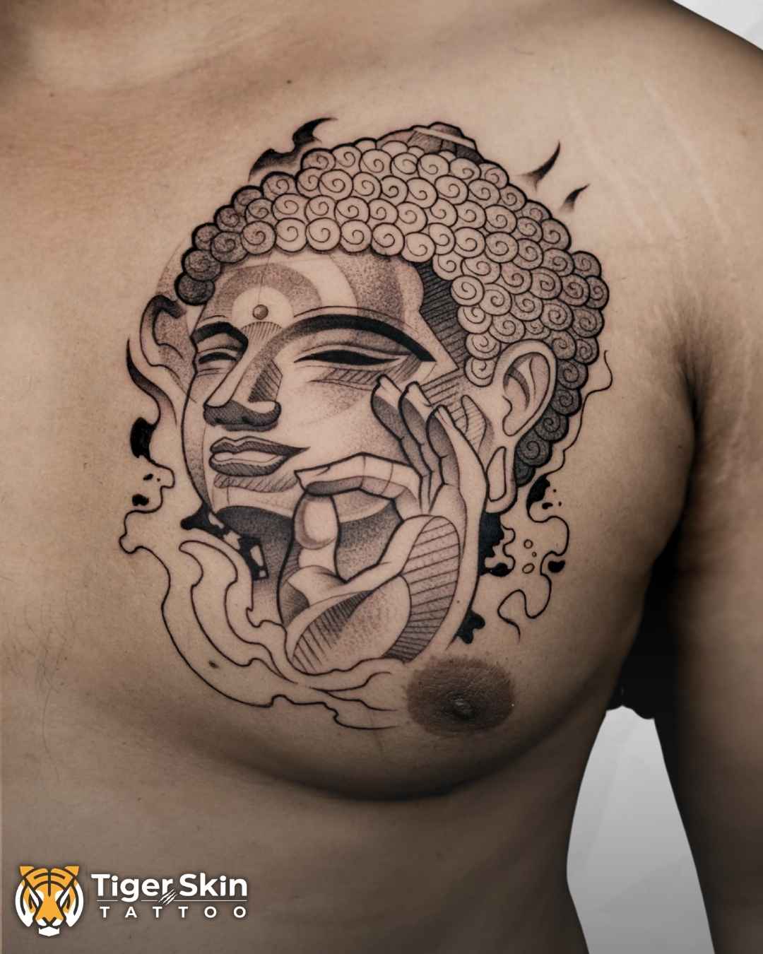 Religious & Deity tattoo Thane by Tiger Skin