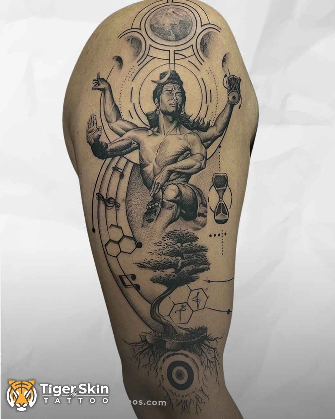 Religious & Deity tattoo Thane by Tiger Skin
