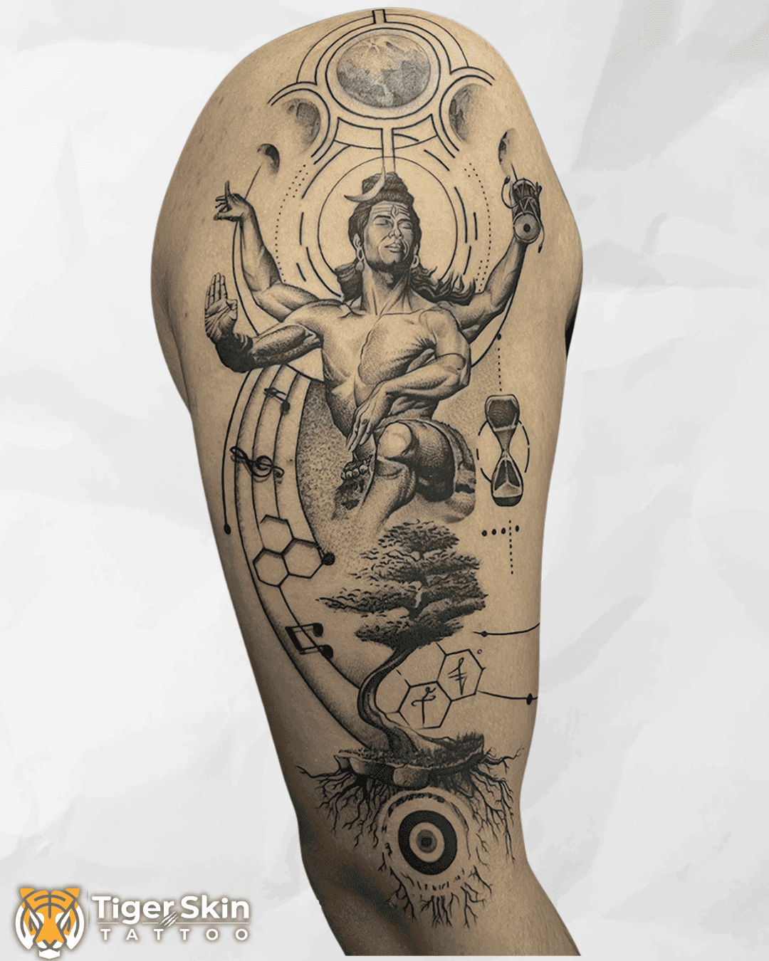 Religious & Deity tattoo Thane by Tiger Skin