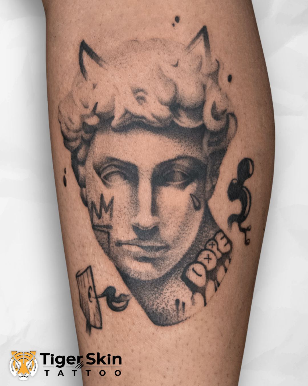 Realism tattoo in Thane by Tiger Skin